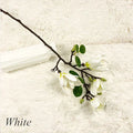 Mosrugs | GraceBloom | Artificial Magnolia Branches – Realistic Silk Flower Stems for Home Décor
