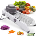 Mosrugs | Professional Mandoline Vegetable Slicer – Adjustable 304 Stainless Steel Blades for Precision Cutting