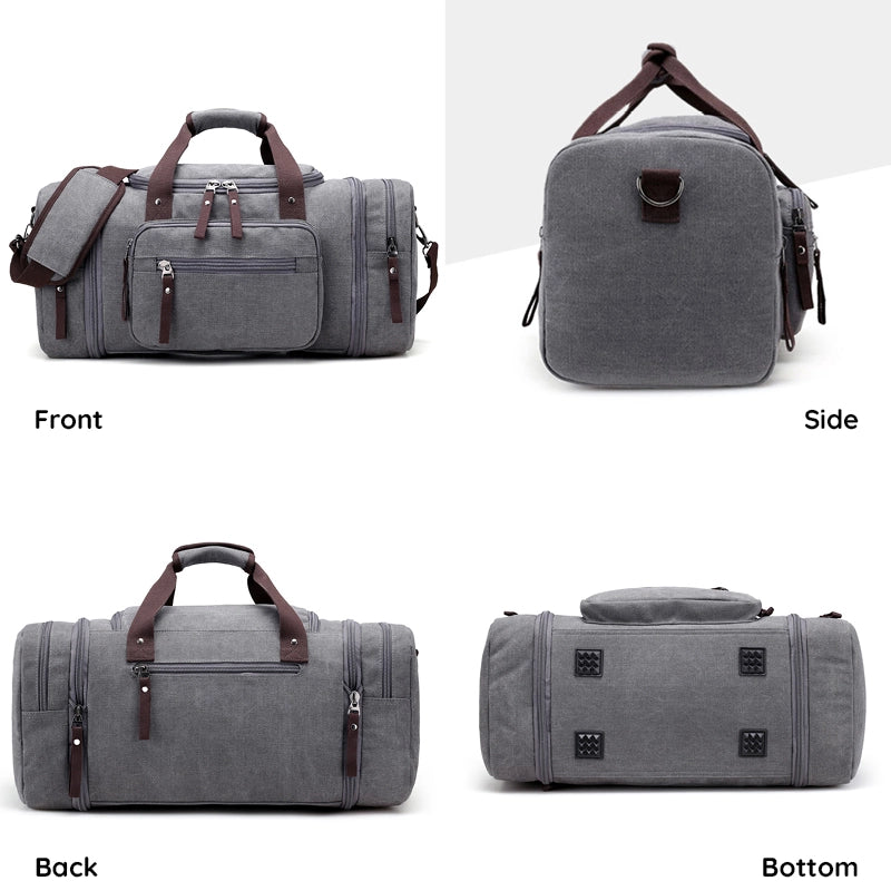 1Mosrugs | Large Capacity Canvas Travel Bag