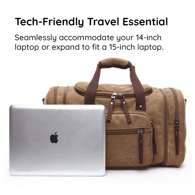 1Mosrugs | Large Capacity Canvas Travel Bag