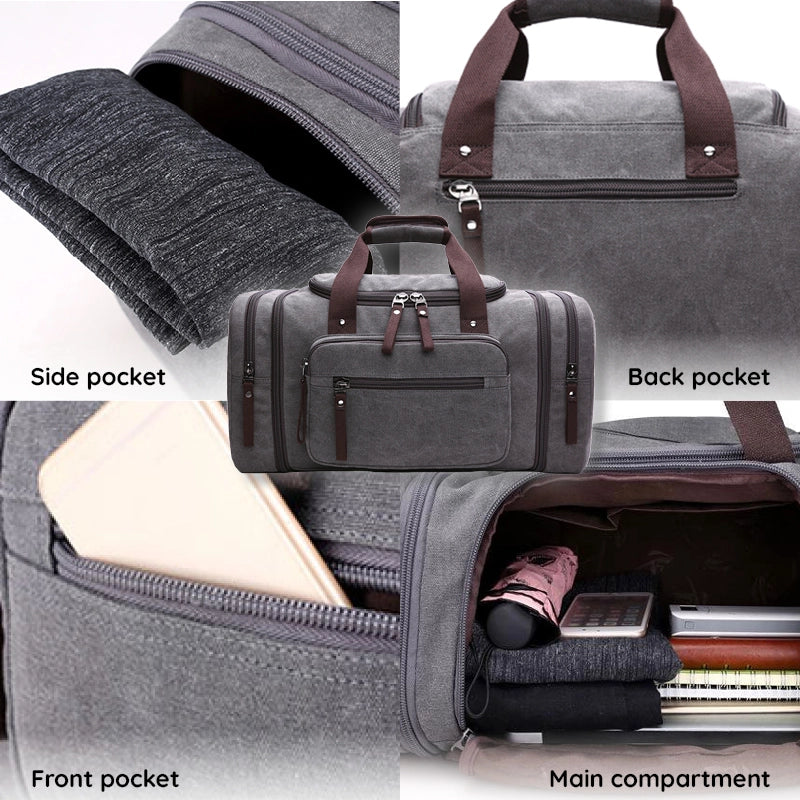 1Mosrugs | Large Capacity Canvas Travel Bag
