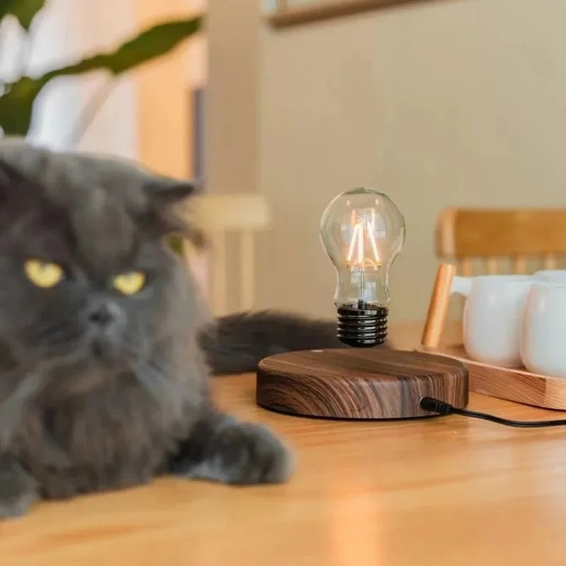 Mosrugs | Levion Levitating Tesla Lamp – Floating Magnetic LED Light with Modern Design