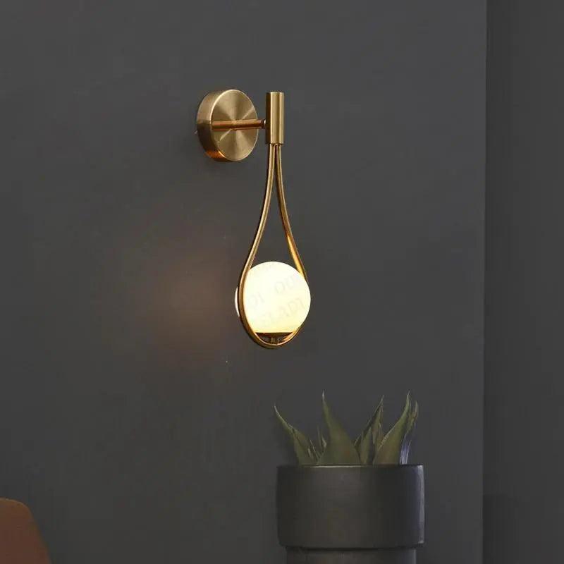 Mosrugs | Minimalist Nordic LED Wall Light – Modern Scandinavian Indoor Lighting