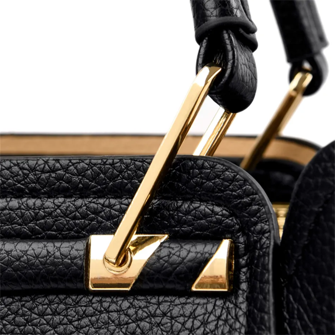 Mosrugs | Vivian Luxury Shoulder Bag – Elegant PU Leather Handbag with Crossbody Strap