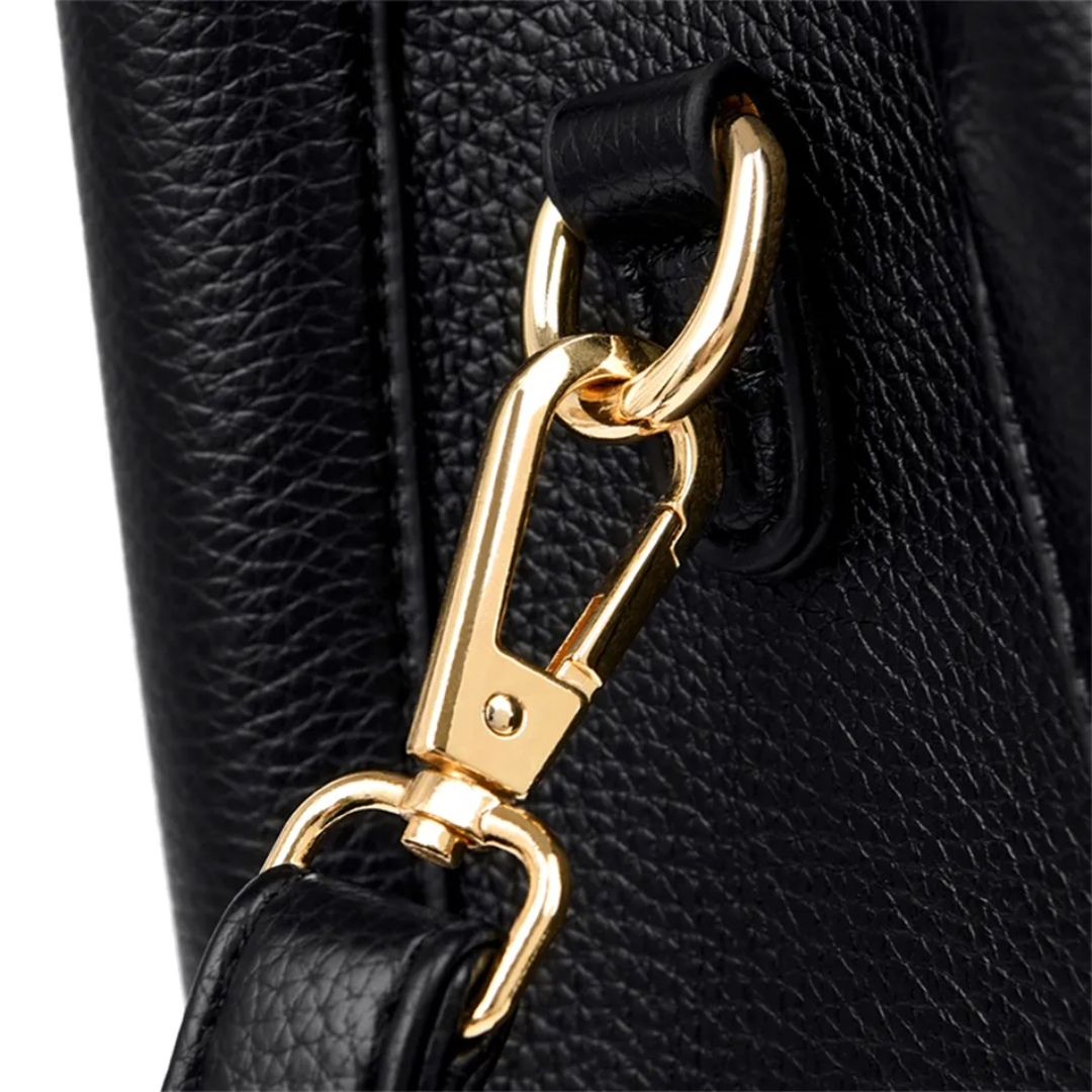Mosrugs | Vivian Luxury Shoulder Bag – Elegant PU Leather Handbag with Crossbody Strap