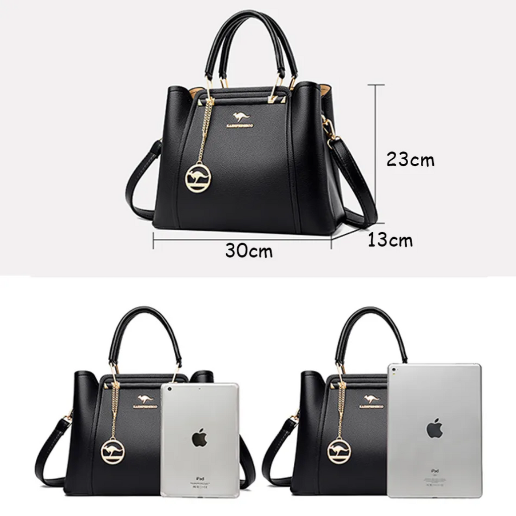 Mosrugs | Vivian Luxury Shoulder Bag – Elegant PU Leather Handbag with Crossbody Strap
