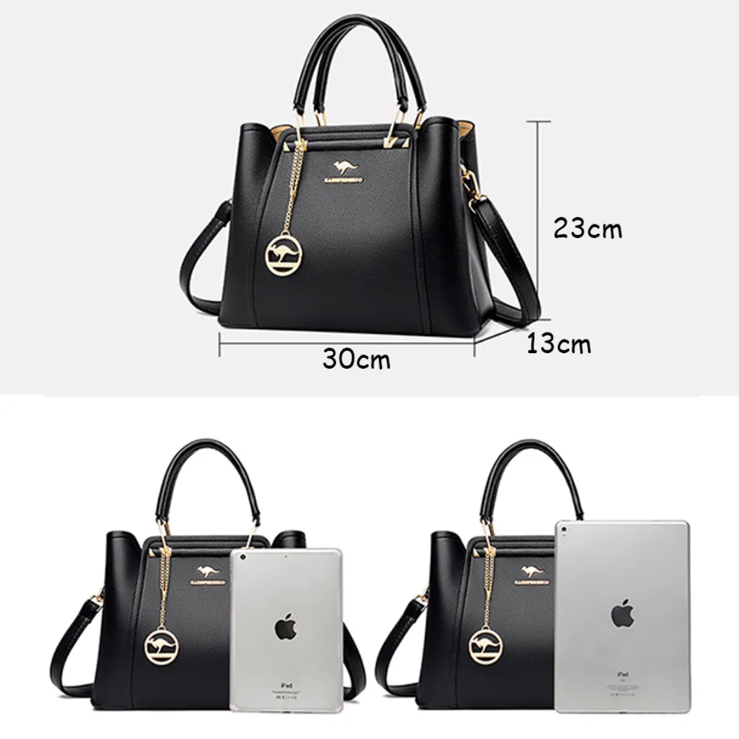 Mosrugs | Vivian Luxury Shoulder Bag – Elegant PU Leather Handbag with Crossbody Strap