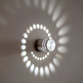 Mosrugs | LuminBlast LED Wall Light – Colourful Spiral Cylinder Wall Lamp for Modern Indoor Lighting