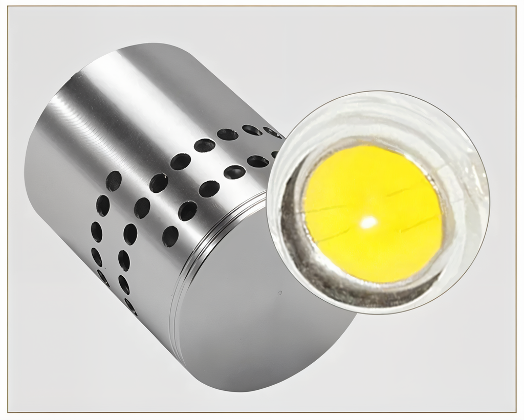Mosrugs | LuminBlast LED Wall Light – Colourful Spiral Cylinder Wall Lamp for Modern Indoor Lighting