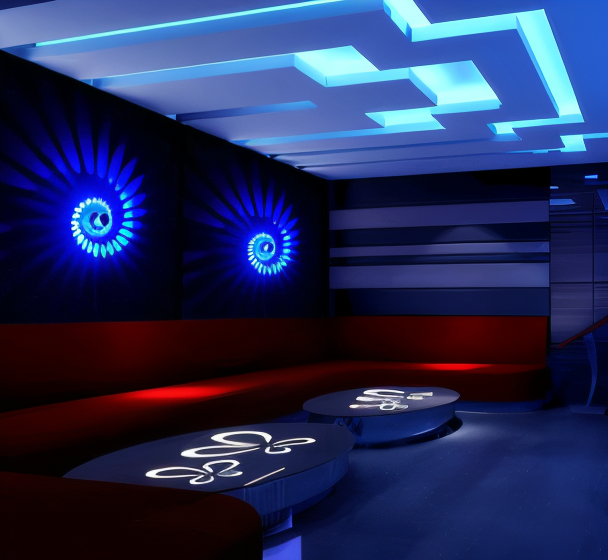Mosrugs | LuminBlast LED Wall Light – Colourful Spiral Cylinder Wall Lamp for Modern Indoor Lighting