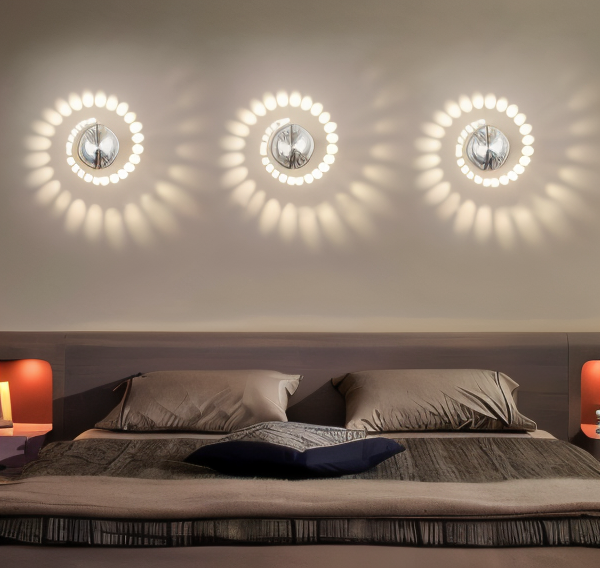 Mosrugs | LuminBlast LED Wall Light – Colourful Spiral Cylinder Wall Lamp for Modern Indoor Lighting