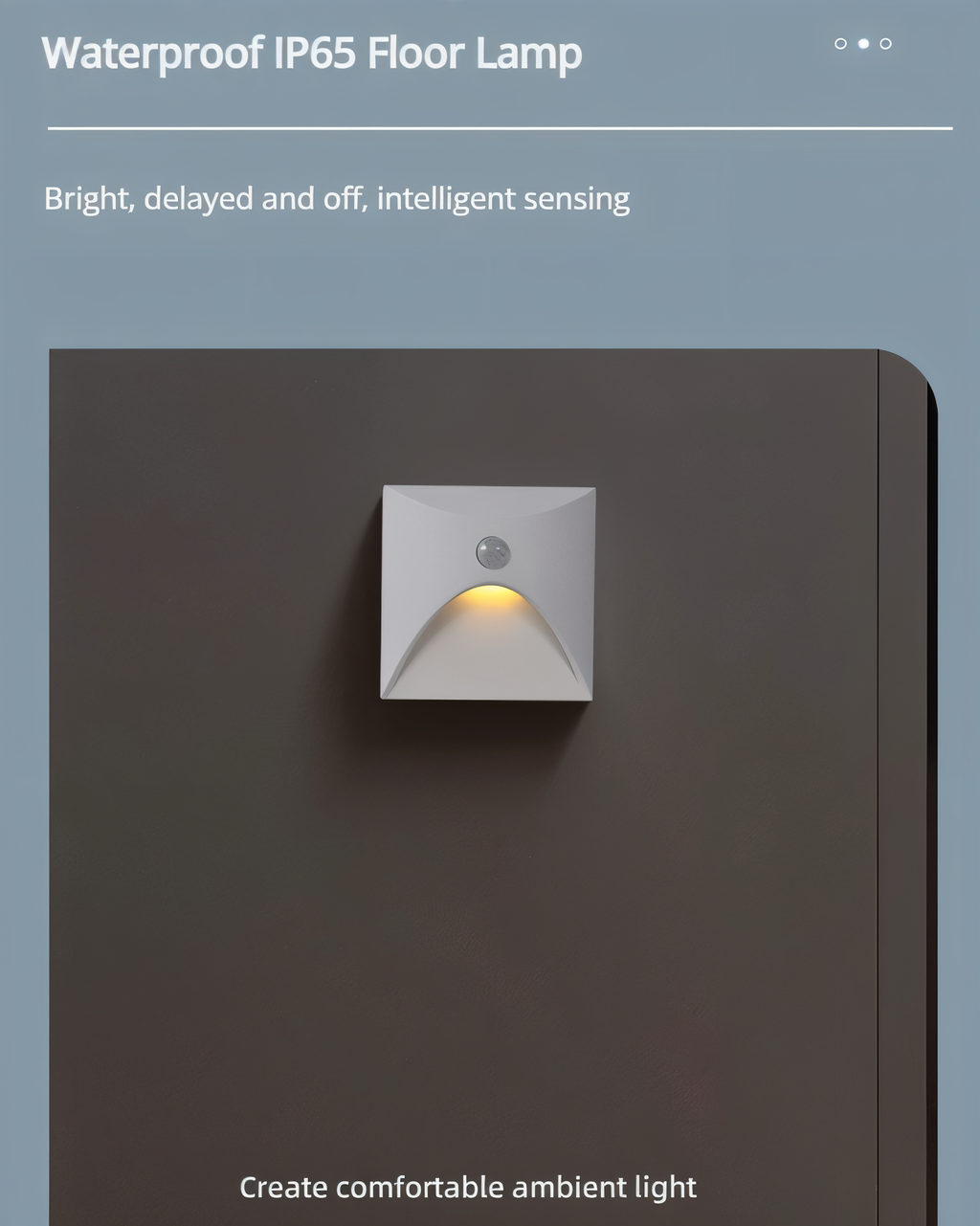 Mosrugs | LuminiPath LED Wall Light – Waterproof IP65 Motion Sensor Indoor & Outdoor Wall Lamp