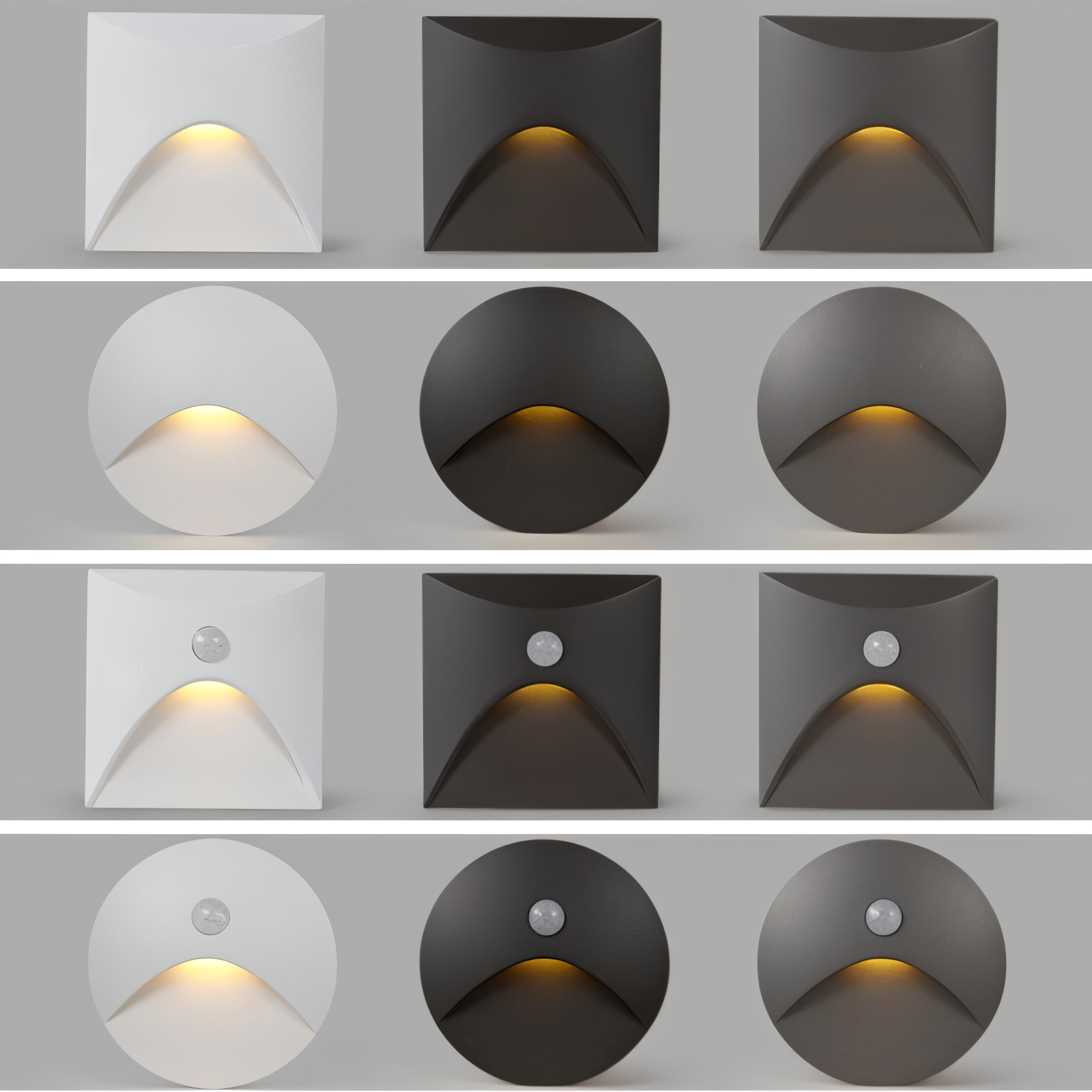 Mosrugs | LuminiPath LED Wall Light – Waterproof IP65 Motion Sensor Indoor & Outdoor Wall Lamp