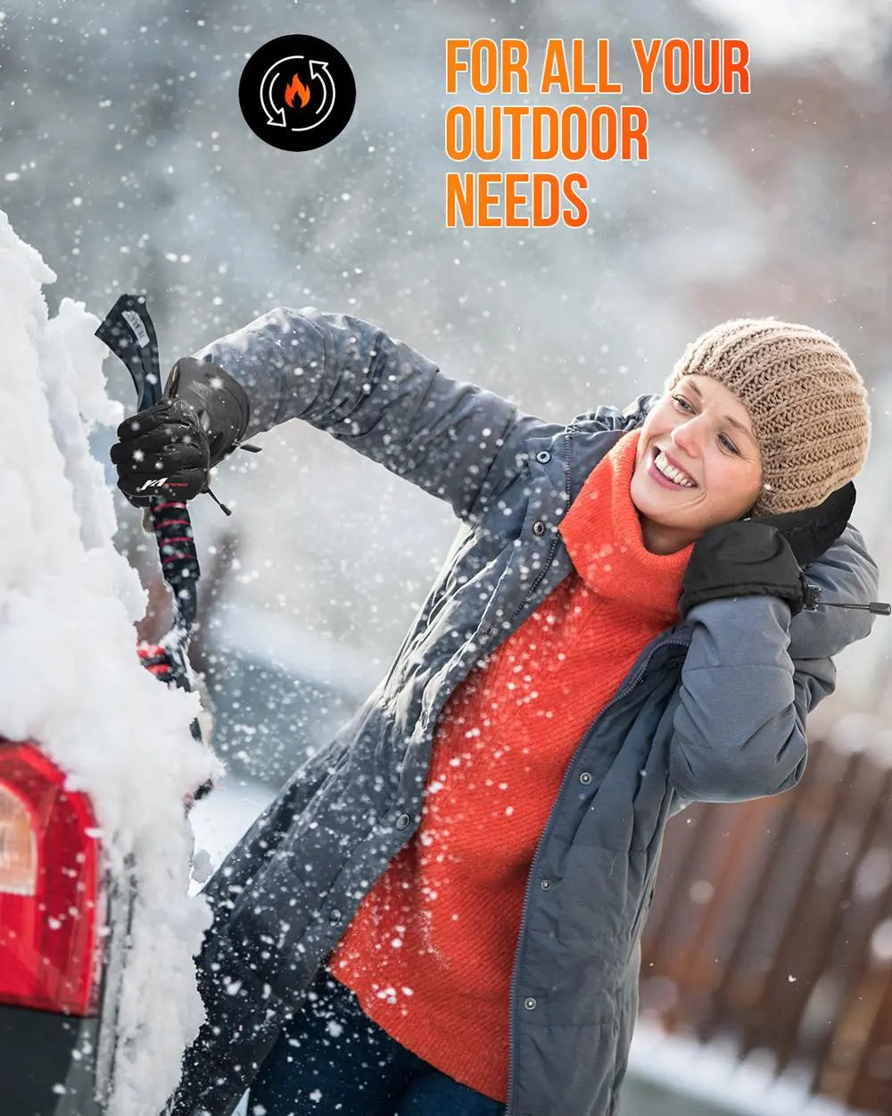 Mosrugs | Thermal Heated Gloves | Waterproof Rechargeable Winter Gloves