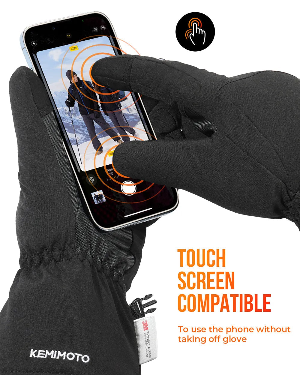 Mosrugs | Thermal Heated Gloves | Waterproof Rechargeable Winter Gloves