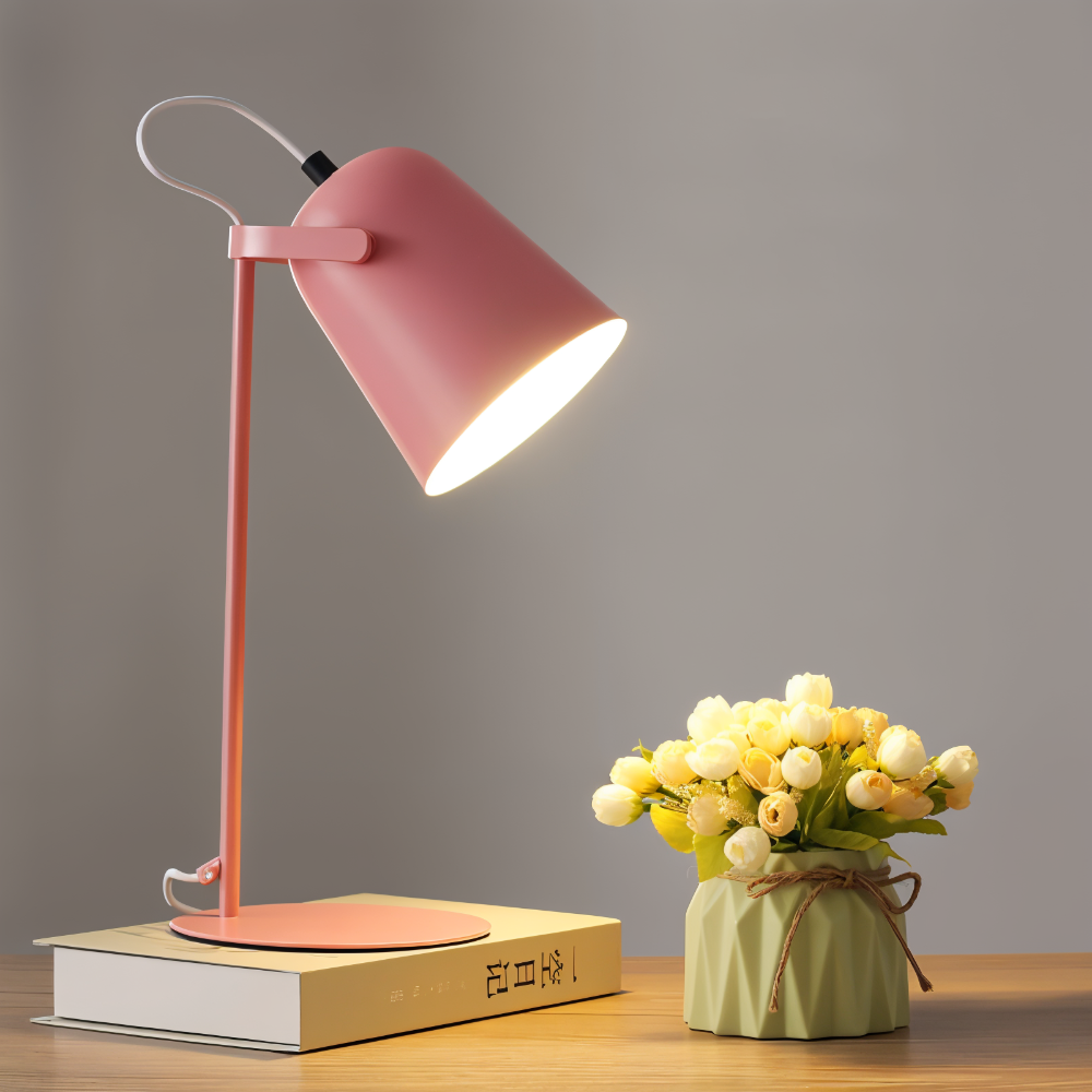 Mosrugs | Modern Rotating Desk Lamp – Eye-Friendly Adjustable Lighting for Reading, Studying & Relaxing