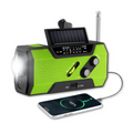 Mosrugs | All-In-One Emergency Radio | 4000mAh Battery, Solar & Hand Crank Charging for Outdoor Adventures and Emergency Preparedness