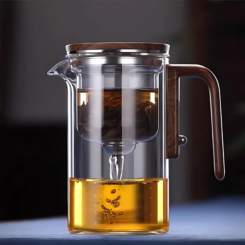 Mosrugs | Tea Infuser | Durable Borosilicate Glass for Effortless Hot & Cold Brewing at Home