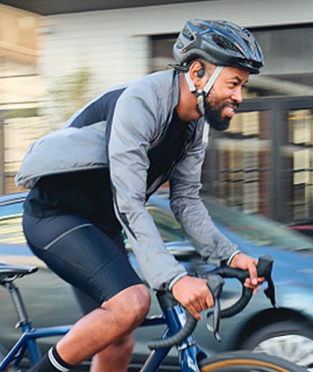 Mosrugs | Waterproof Bone Conduction Swimming Headphones – Bluetooth 5.4 & 32GB MP3 Built-In