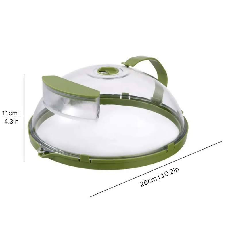 Mosrugs | Handy Microwave Cover | Locks in Moisture, Safe Handle & Versatile for Home, Dorms, and Apartments