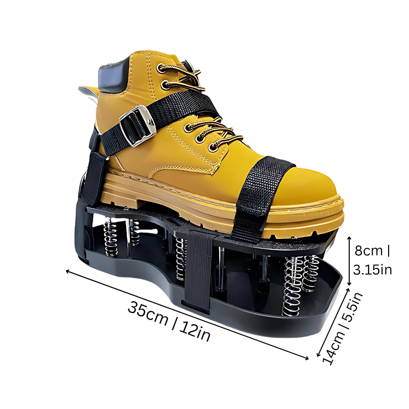Mosrugs | Lawn Aerator Shoes | Adjustable Straps for Healthier Roots & Thicker Grass without Heavy Tools