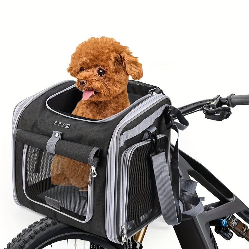 Mosrugs | Max – Pet Bike Basket for Dogs & Cats