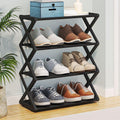 Mosrugs | Minimalist 4-Tier Shoe Rack – Compact, Modern & Eco-Friendly Shoe Storage Shelf