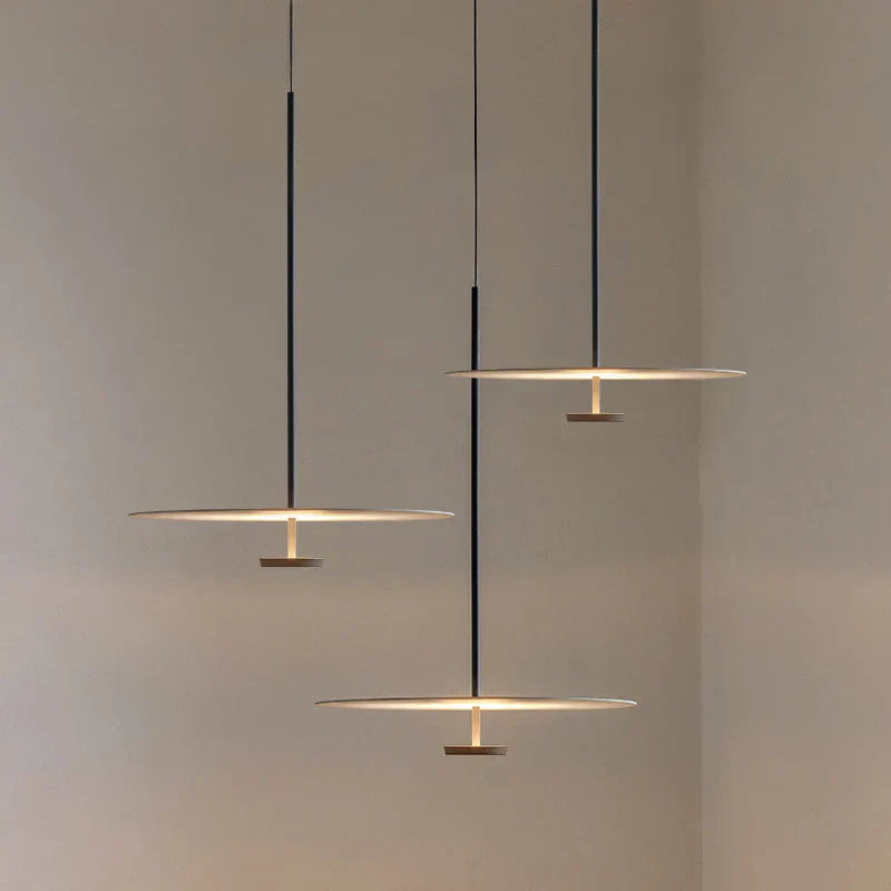 Mosrugs | HaloGlow – Sleek Ring Pendant Light