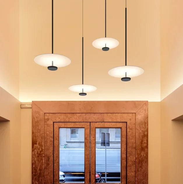 Mosrugs | HaloGlow – Sleek Ring Pendant Light