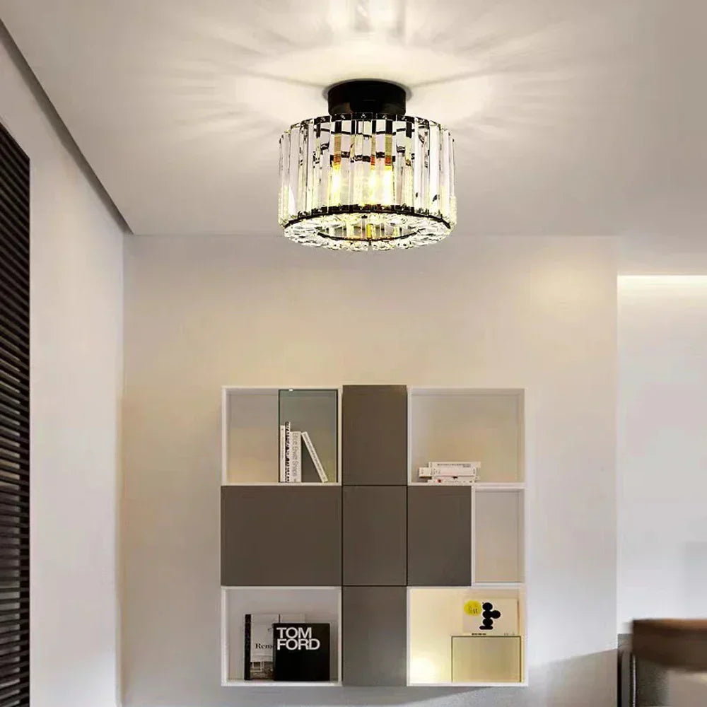 Mosrugs | GlimmerLux – Dazzling Ceiling Light with Sparkling Crystals