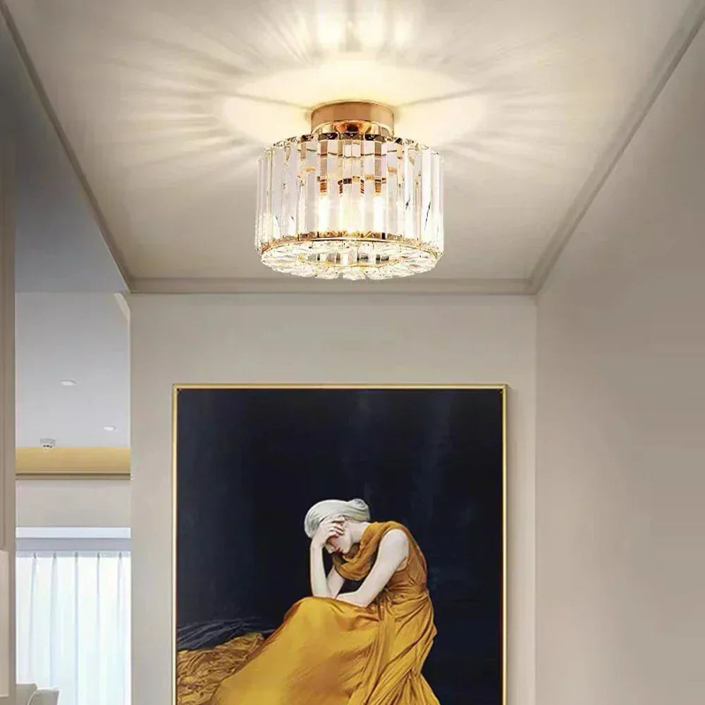 Mosrugs | GlimmerLux – Dazzling Ceiling Light with Sparkling Crystals