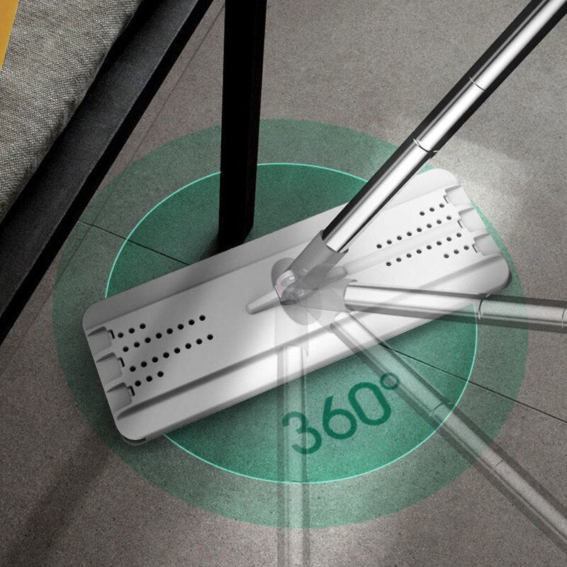Mosrugs | Ultimate 360° Mop & Bucket Set with Aluminum Handle