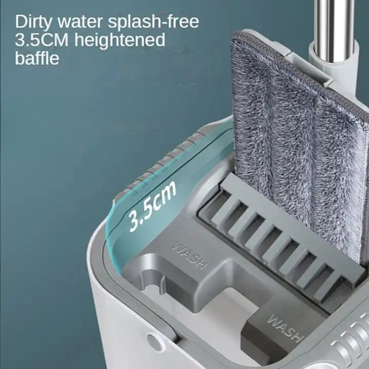 Mosrugs | Ultimate 360° Mop & Bucket Set with Aluminum Handle