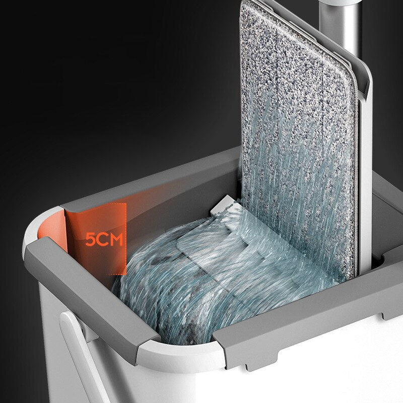 Mosrugs | Ultimate 360° Mop & Bucket Set with Aluminum Handle
