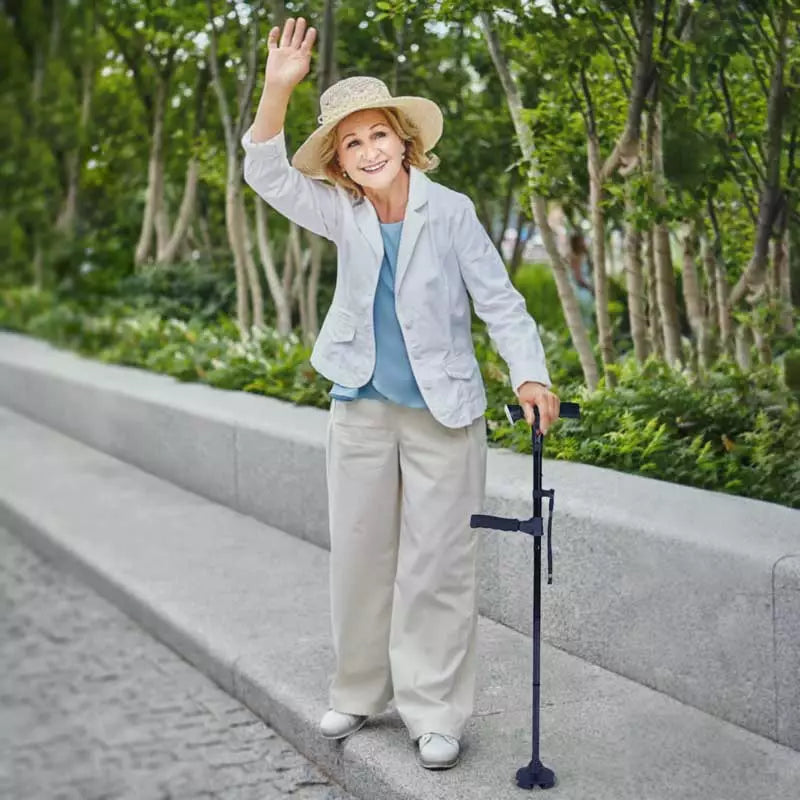 1Mosrugs | Multi-Functional Foldable LED Walking Cane