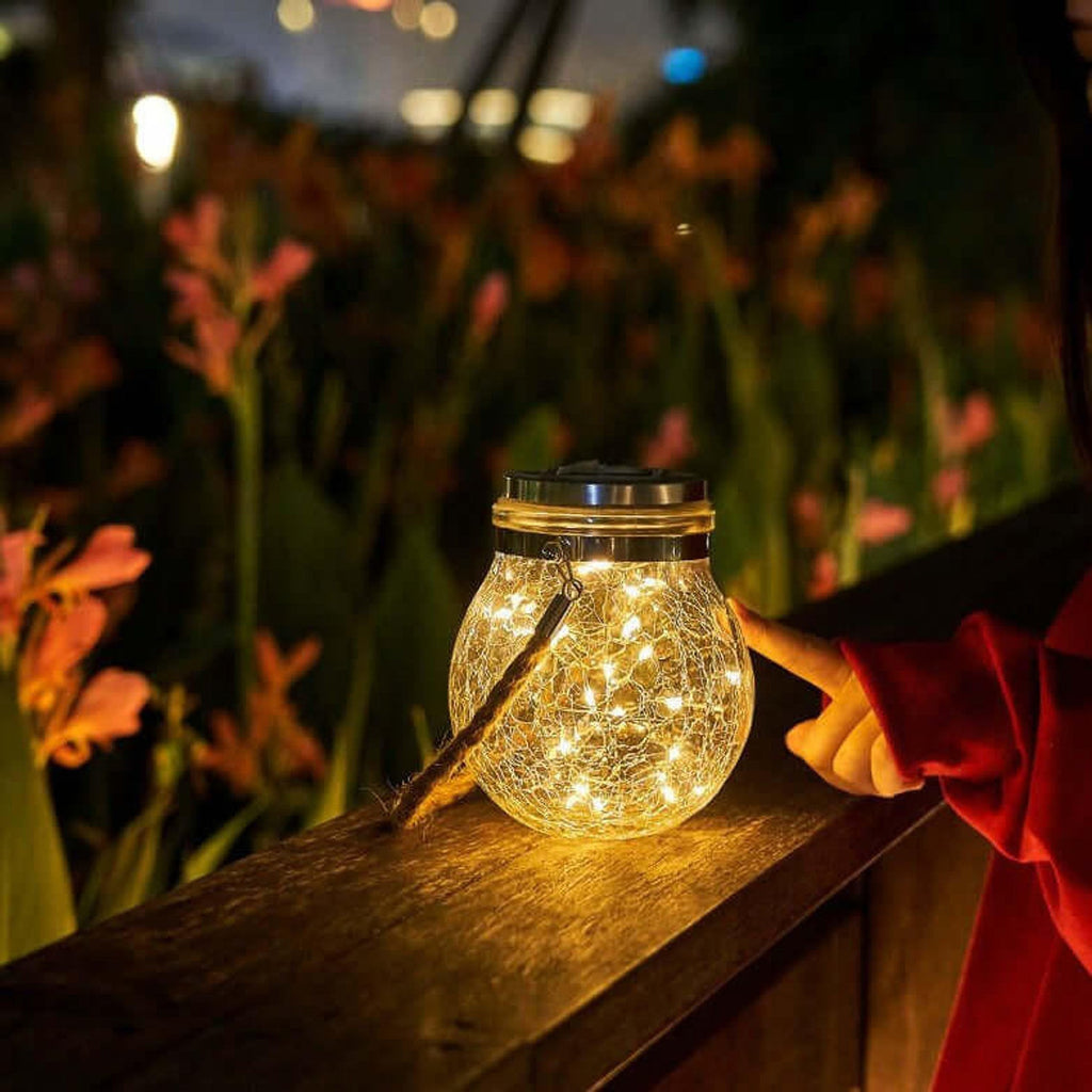 Mosrugs | SunGlow - Warm Solar Glass Lamp