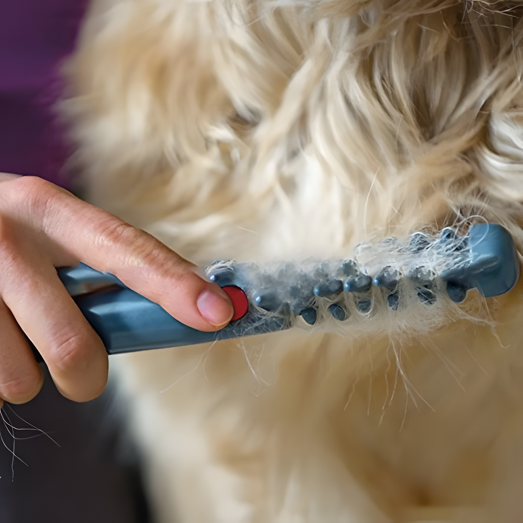 Mosrugs | Tangle-Free Pet Grooming Brush – Gentle & Effective Detangler for Cats & Dogs