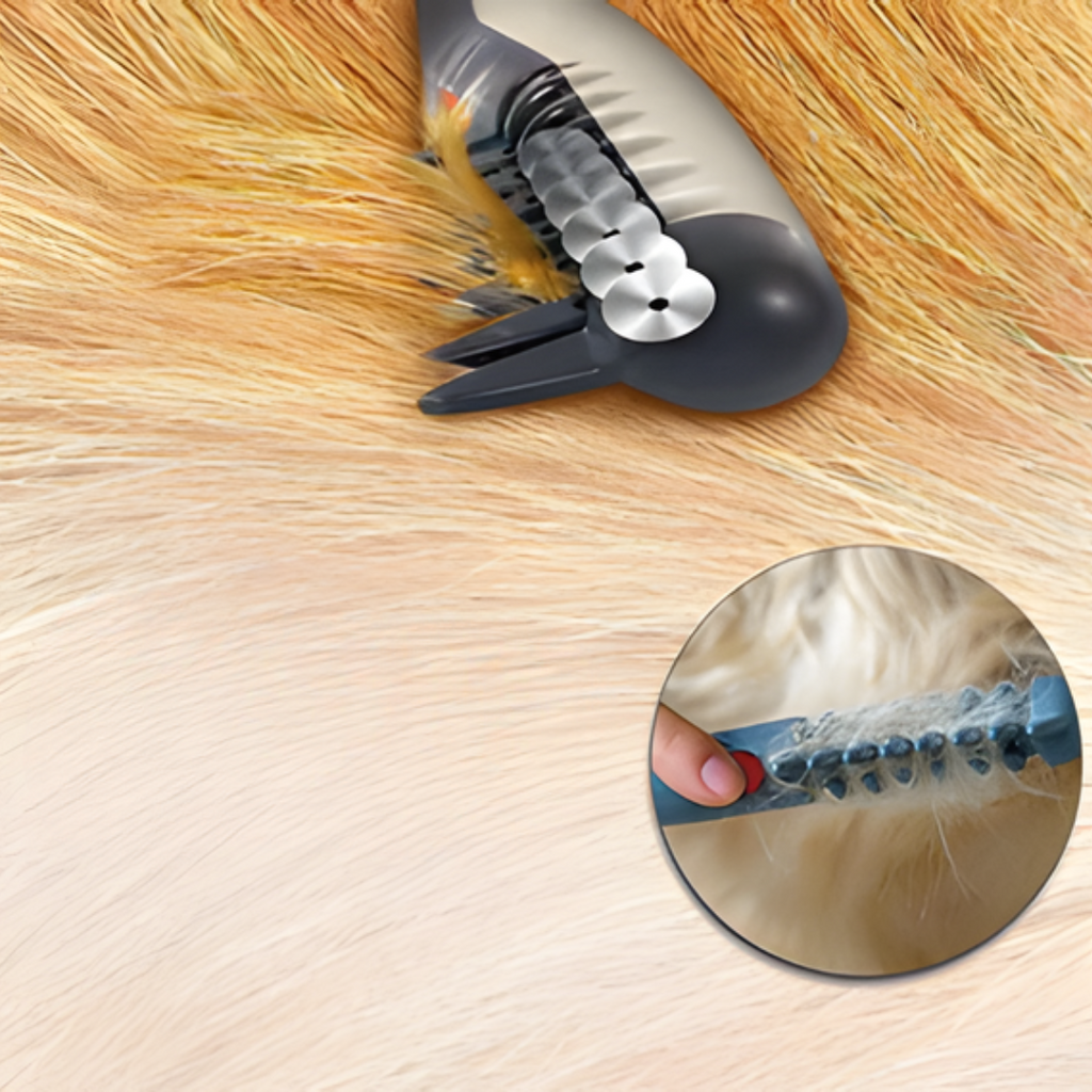Mosrugs | Tangle-Free Pet Grooming Brush – Gentle & Effective Detangler for Cats & Dogs