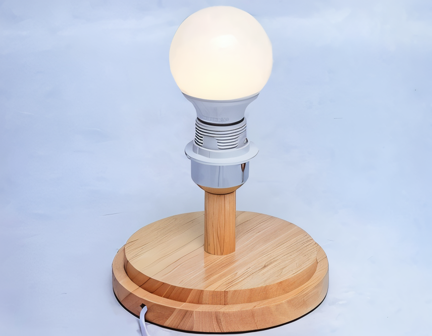 Mosrugs | NatureHue – Vintage Bamboo Table Lamp – Creative Woven Rattan Desk Light