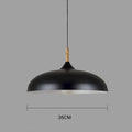 Mosrugs | NordicOak Scandinavian Oak Ceiling Light – Modern LED Pendant Lamp