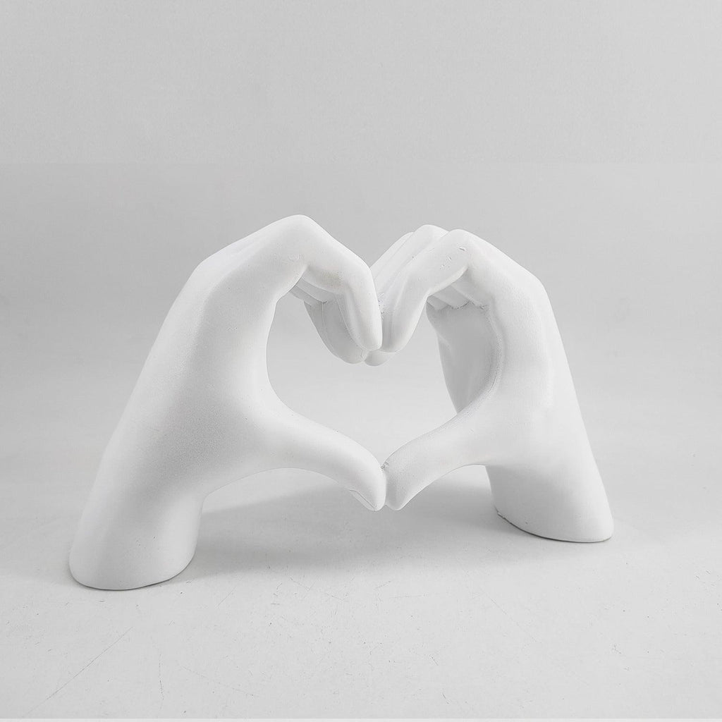 Mosrugs | LoveSculpt Handcrafted Heart Decoration – Symbol of Love & Connection for Home Decor