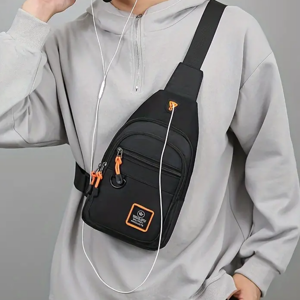 Mosrugs | UrbanTrail – Durable Men’s Shoulder Bag | Waterproof Crossbody Travel & Everyday Bag