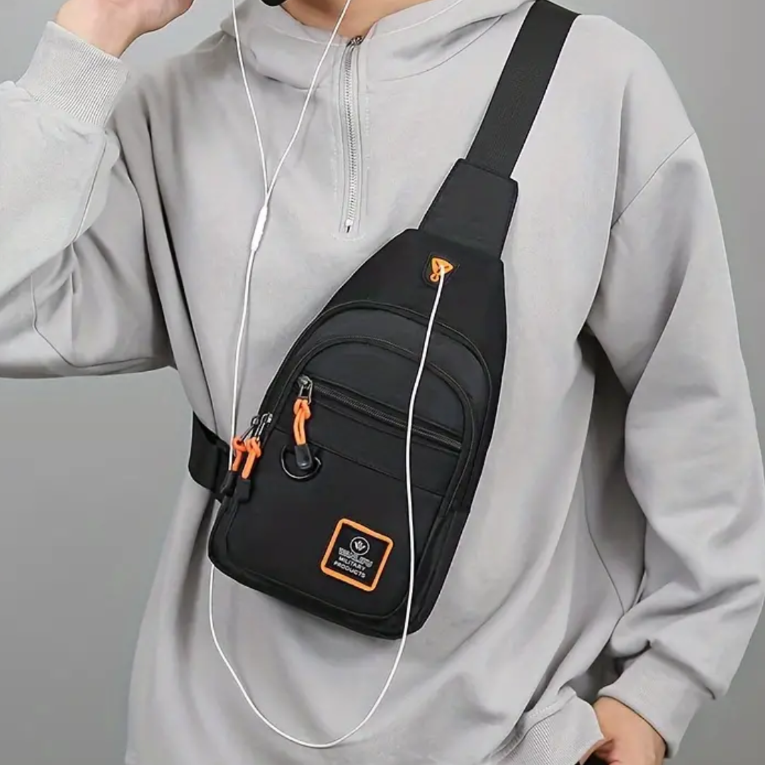 Mosrugs | UrbanTrail – Durable Men’s Shoulder Bag | Waterproof Crossbody Travel & Everyday Bag