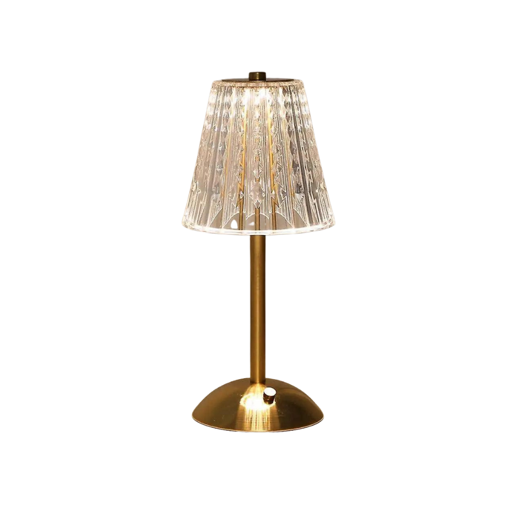 Mosrugs | CrystalLuxe - Vintage Table Lamp with Elegant Shine