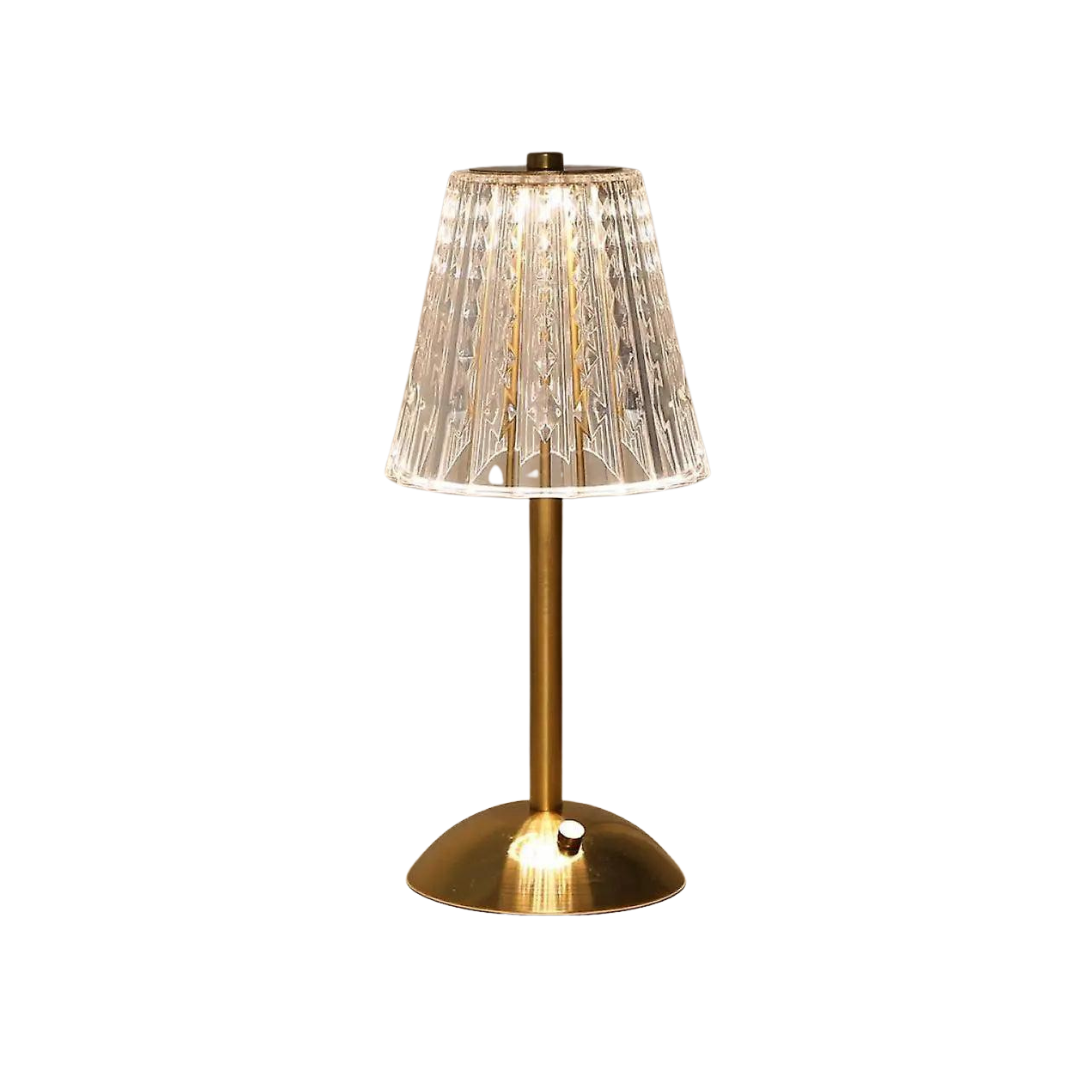 Mosrugs | CrystalLuxe - Vintage Table Lamp with Elegant Shine