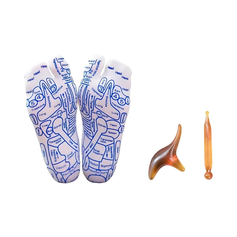 Mosrugs | Therapeutic Massage Socks | Acupressure Design for Instant Pain Relief & Relaxation at Home