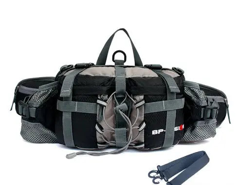 Mosrugs | Waterproof Hiking Waist Bag – 5L Bum Bag with Zippered Pockets for Walking & Outdoor Adventures
