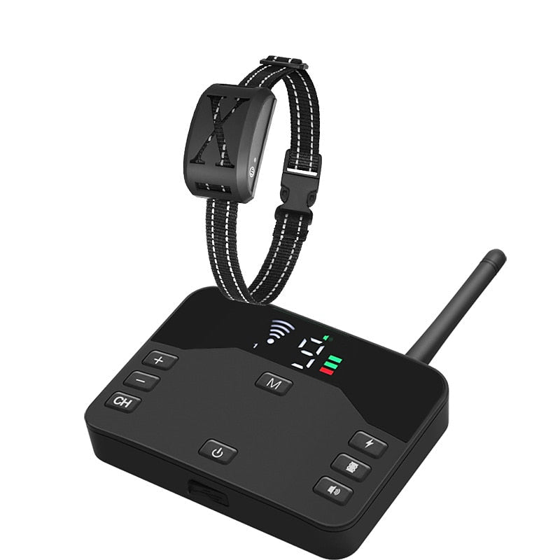Mosrugs | Wireless Dog Fence System with Adjustable Waterproof Collar – Up to 240 Metres Range