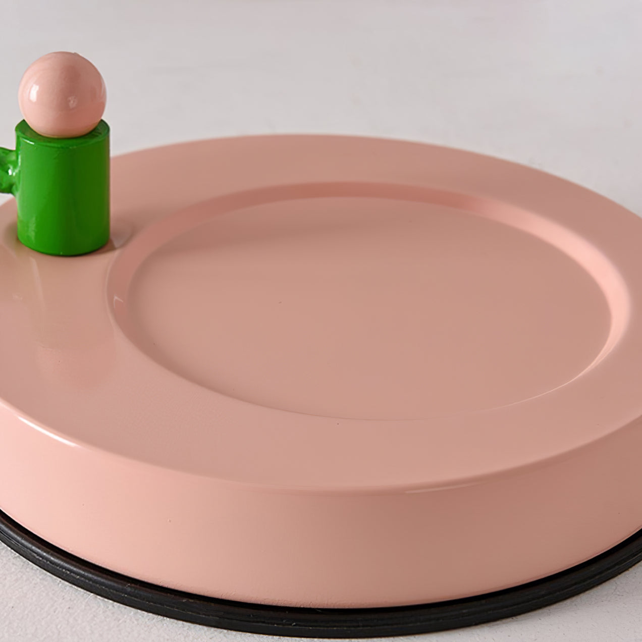 Mosrugs | BloomAura – Charming Pink Glass Table Lamp