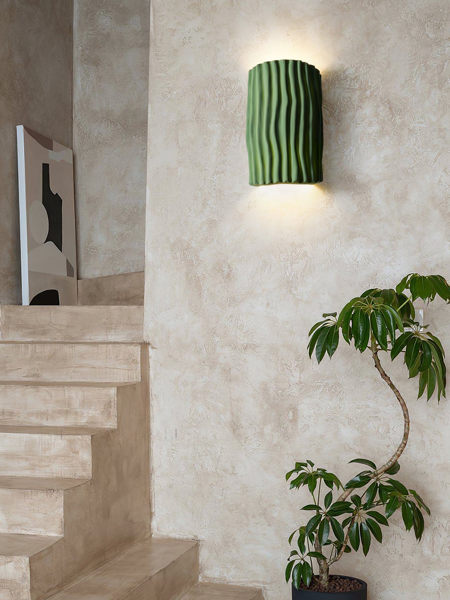 Mosrugs | NordicLuxe – Resin Wall Light with Warm and Inviting Glow